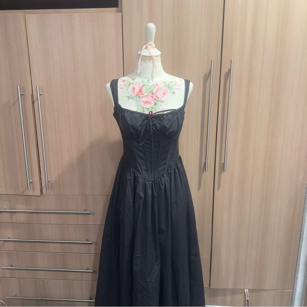 Elegant Black Women's Dress